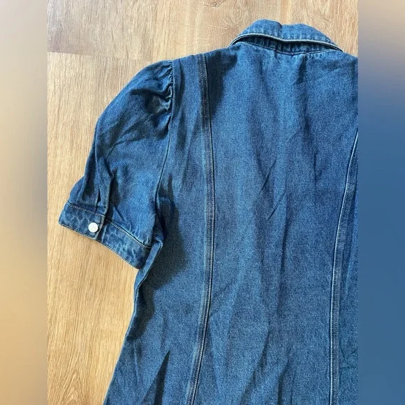 NWT Blank NYC Walk in the Park Denim Dress - Picture 8 of 10